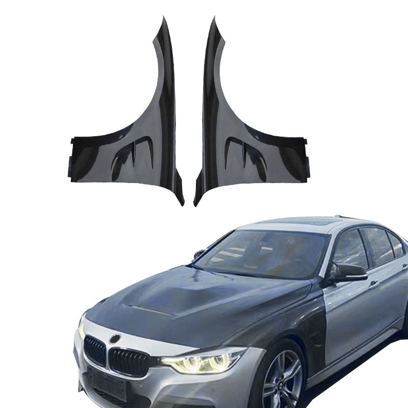 BENSNEES Car Body Kit Front Side Real Carbon Fiber Fender — for 3 Series (F30/F35)
