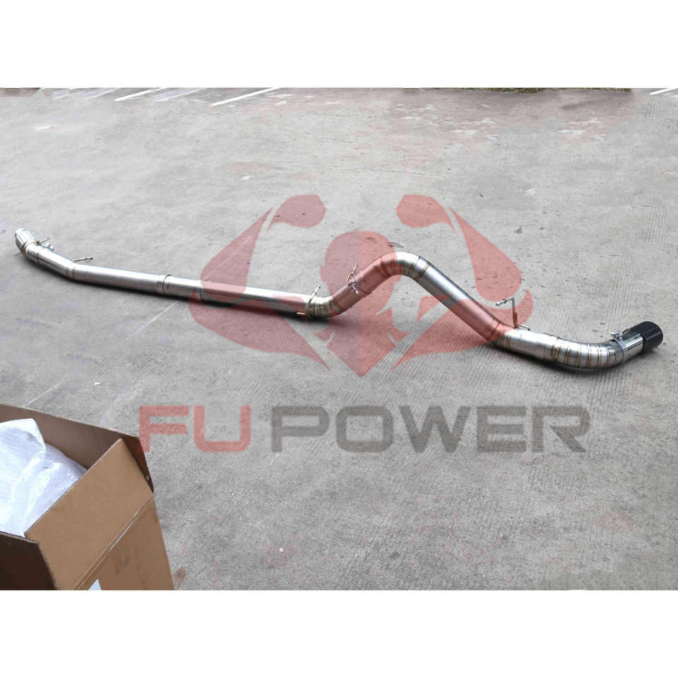 Chevrolet Silverado GMC Sierra 304 STAINLESS STEEL CATBACK EXHAUST KIT SINGLE EXIT JMI (1500)