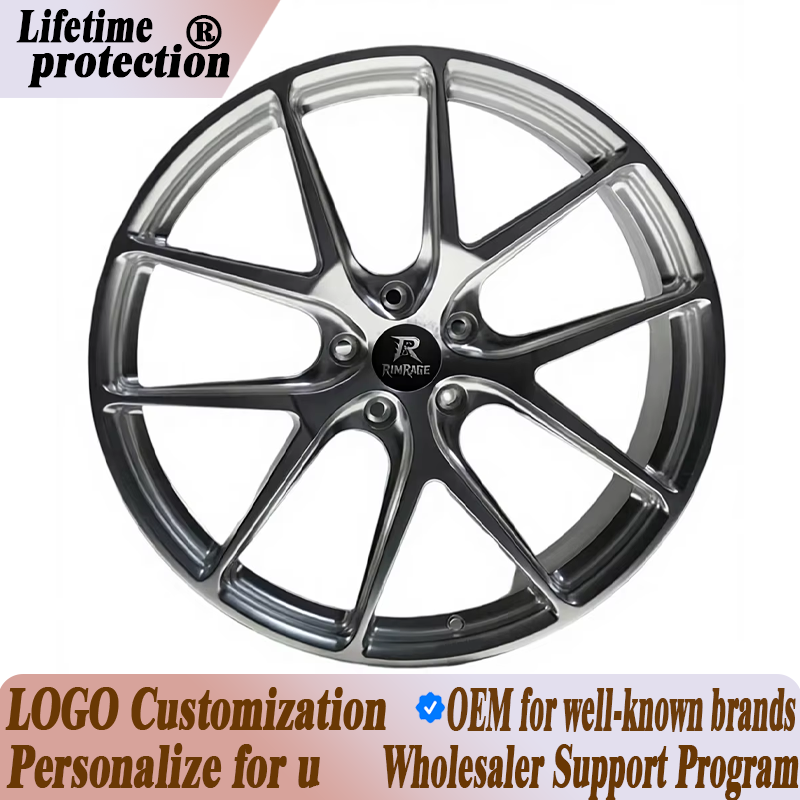 Audi Tesla Mercedes Honda Lightweight P101 Style Forged Alloy Wheels 17-19 Inch 5x112 5x114.3 5x120 Rims