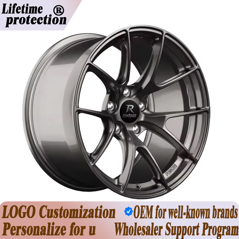 E92/E93 Njqs Vs-5rs Customized Apex Racing Wheel 1-piece Forged Wheel Brushed Silver For 18-21 Models Offset For E92 E93 M3 M4 M5