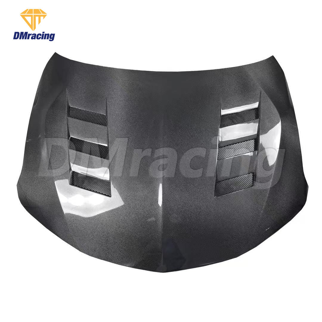 Amuse Style Carbon Fiber Vented Hood Bonnet — for 2018–2020