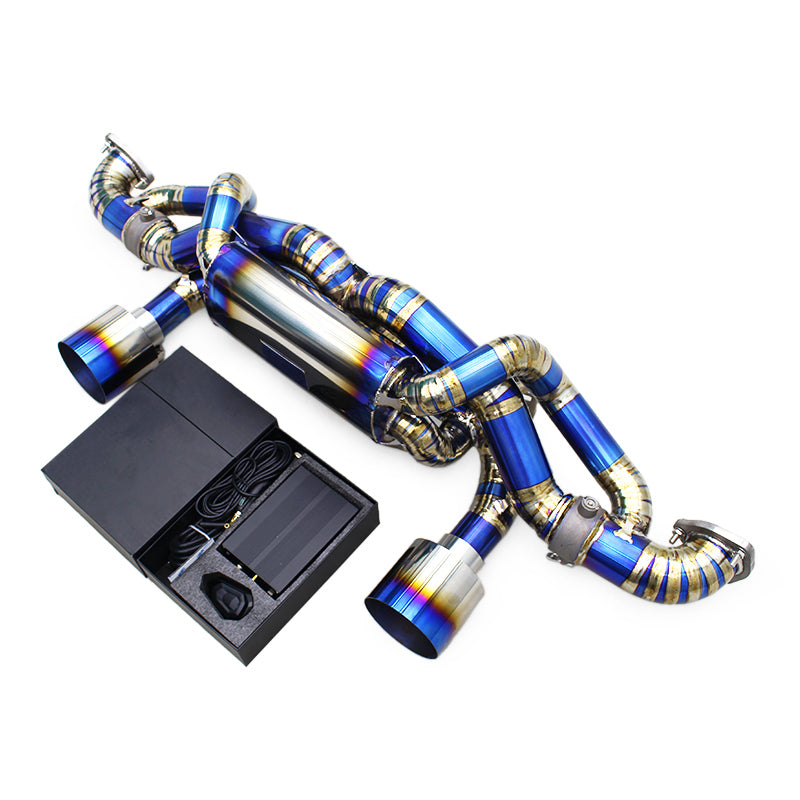OBM Titanium Catback Exhaust Pipes — for 2022–2025