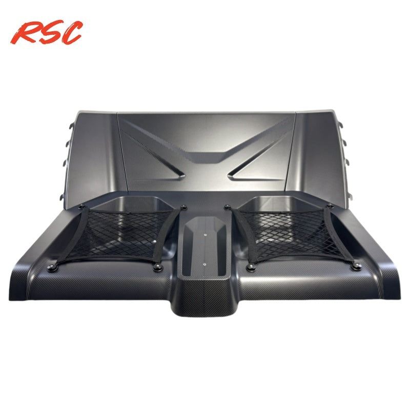 RSC Design Dry Carbon Fiber Back Seat Delete — for E92