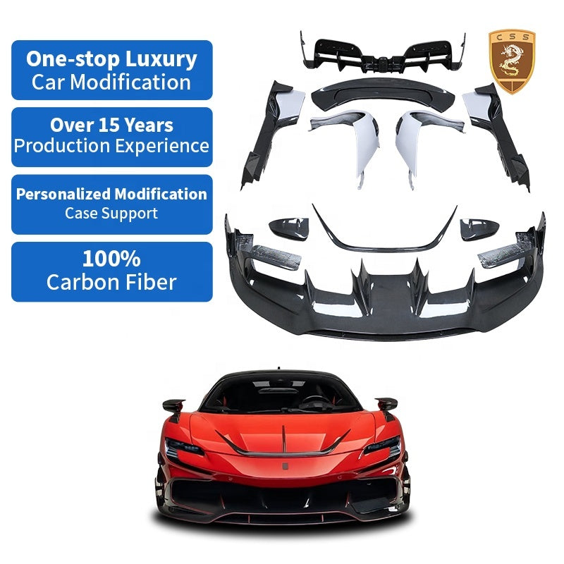 Upgrade to MSY Style Dry Carbon Fiber Body Kit