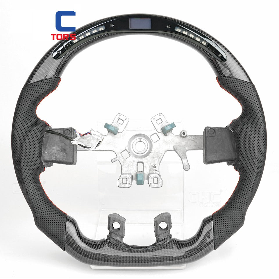 Ram 2012-2017 OHC MOTORS LED RPM Real Carbon Fiber Steering Wheel (1500)