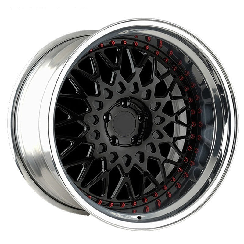E63 JJSEES Customized High Quality Super Deep Concave 2 Pieces 19 20 21 22 23 24 25 Inch 5x112 5x114.3 5x120 Pcd For Benz E63 E55