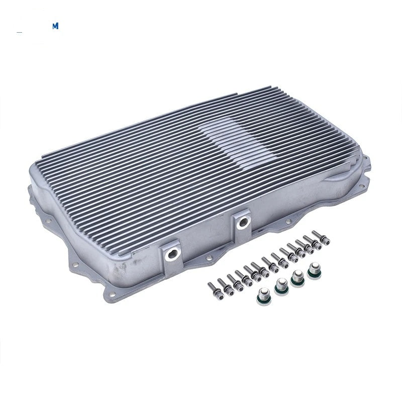 Silver Aluminum ZF8HP45 Transmission Oil Pan — for F10/F18/F20/F30