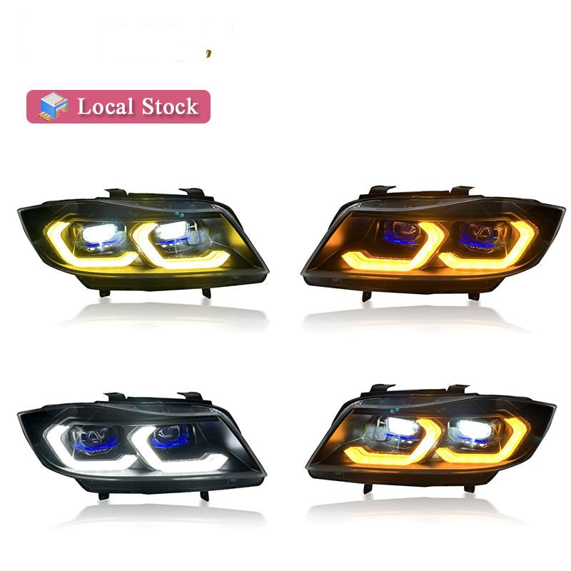 BMW 3 Series E90 LCI LED Headlight Assembly 2005-2012 — Pair