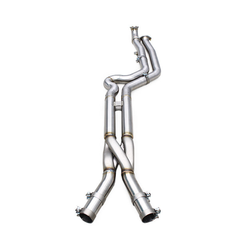 Bosca G80 G82 G87 Z-pipe mid-pipe installed view